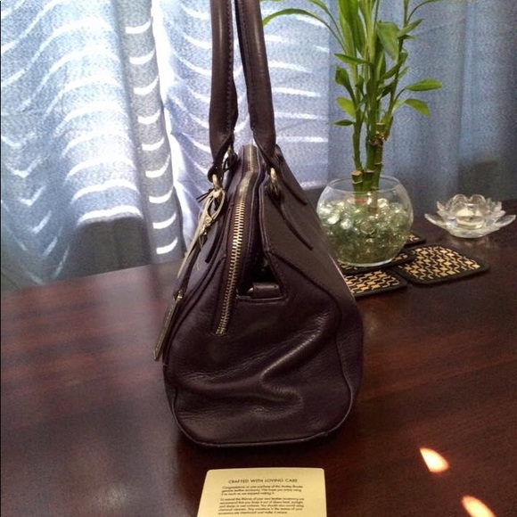 Audrey Brooke Paramount Mini Leather Satchel - Picture 3 of 8